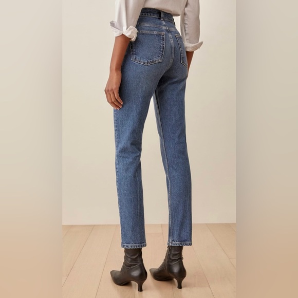 Reformation Liza Ultra High Straight Jeans - Picture 3 of 10